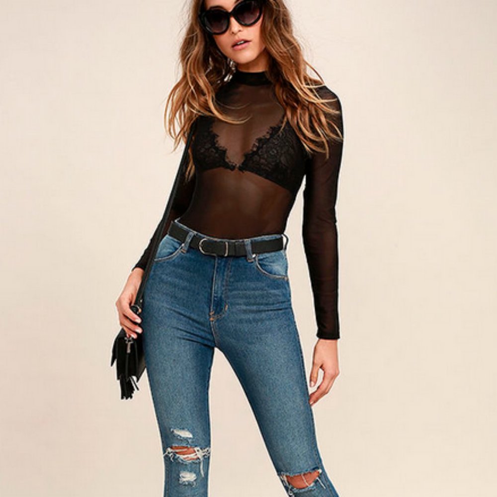 Lulus Mesh Bodysuit